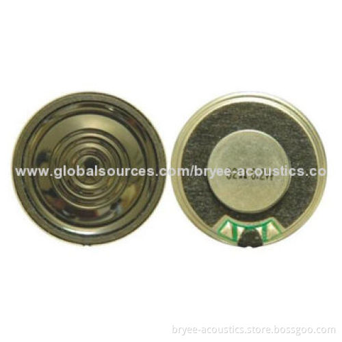 Mylar Speaker, Measures 30.0 x 4.3mm, Voice Range for Telecom Devices